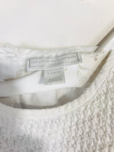 Load image into Gallery viewer, The White Company Kid's Cotton Polka Dot Tank Top | 0-3 months | White