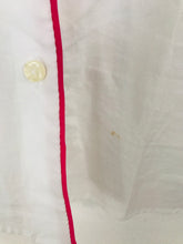 Load image into Gallery viewer, Savile Row Women’s Collared Button Up Tank Top | UK12 | White