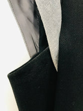 Load image into Gallery viewer, Karen Millen Women's Red Panel A-Line Dress | UK10 | Black