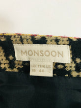 Load image into Gallery viewer, Monsoon Womens Patterned Mini Skirt | UK16 | Multi Coloured