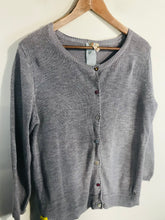 Load image into Gallery viewer, White Stuff Women's Linen Cardigan | UK16 | Blue