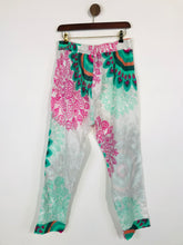 Load image into Gallery viewer, Desigual Women's Floral Harem Casual Trousers | M UK10-12 | Multicoloured