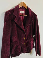 Load image into Gallery viewer, Phase Eight Women's Corduroy Blazer Jacket | UK16 | Purple