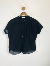 Load image into Gallery viewer, Mango Women's Sheer Blouse | S UK8 | Blue