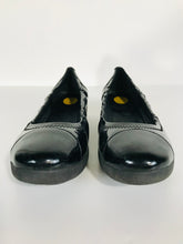 Load image into Gallery viewer, Fitflop Women's Patent Leather Slip-on Shoes | EU38 UK5 | Black