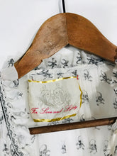 Load image into Gallery viewer, For Love and Liberty Women's Silk Pleated Shift Dress | S UK8 | White