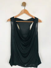 Load image into Gallery viewer, Alexander McQueen Women's Cowl Neck Tank Top | M UK10-12 | Black