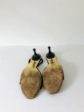 Load image into Gallery viewer, Martini Osvaldo Women's Lace Strappy Heels | 39.5 UK6.5 | Black