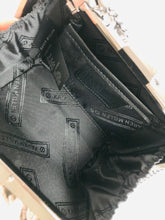 Load image into Gallery viewer, Karen Millen Womens Clutch Bag | Grey Brown Print