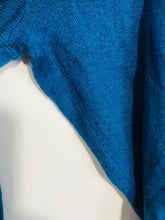 Load image into Gallery viewer, Jigsaw Cashmere Women's Cowl Neck Jumper | M UK10-12 | Blue