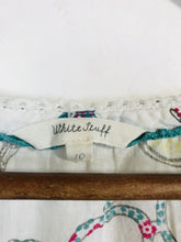 Load image into Gallery viewer, White Stuff Women's Cotton Lace Blouse | UK10 | Multicoloured