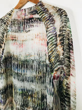 Load image into Gallery viewer, Zara Women's Boho Sheer Blouse | XS UK6-8 | Multicoloured