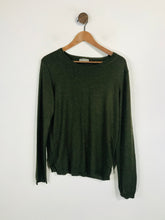 Load image into Gallery viewer, Whistles Women's Sparkly Jumper | UK14 | Green