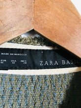 Load image into Gallery viewer, Zara Women's Knit Blazer Jacket | M UK10-12 | Blue