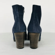 Load image into Gallery viewer, Dune Womens Heeled Ankle Boots | EU40 UK7 | Blue