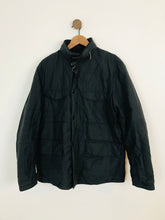 Load image into Gallery viewer, Barbour Men's Greatcoat Hunting Raincoat Jacket | L | Blue