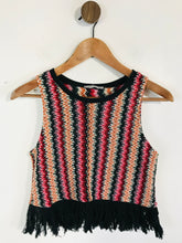 Load image into Gallery viewer, Zara Women's Striped Crop Tank Top | S UK8 | Multicoloured