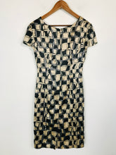 Load image into Gallery viewer, Alberta Ferretti Women's Sheath Dress | M UK10-12 | Beige