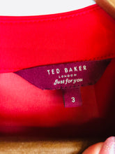 Load image into Gallery viewer, Ted Baker Women's Pleated A-Line Dress | 3 UK12 | Red