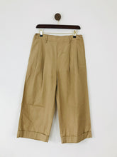 Load image into Gallery viewer, Vince Women’s High Waisted Wide Leg Trousers | UK12 M | Brown