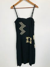 Load image into Gallery viewer, Ralph Lauren Women's Leather Bodycon Dress | M UK10-12 | Multicoloured