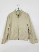 Load image into Gallery viewer, Theory Women’s Bomber Harrington Jacket | L | Beige
