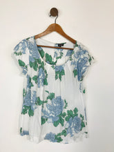 Load image into Gallery viewer, Phase Eight Women's Floral Ruched Blouse | UK12 | Multicolour