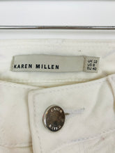 Load image into Gallery viewer, Karen Millen Womens Skinny Jeans | UK12 W32 L30 | White
