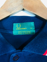 Load image into Gallery viewer, Fred Perry Men's Cotton Striped Polo Shirt | S | Blue