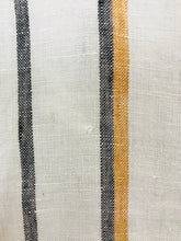 Load image into Gallery viewer, Wrap London Women’s Stripe Linen V-Neck Top | UK14 | White