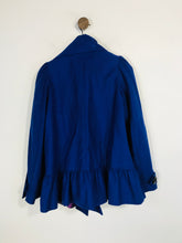 Load image into Gallery viewer, Whistles Women's Wool Overcoat Coat | UK8 | Blue