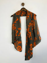 Load image into Gallery viewer, Renato Balestra Women's Cotton Floral Scarf | OS | Brown