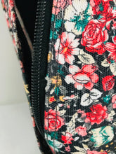 Load image into Gallery viewer, Vans Womens Floral Backpack Rucksack | Medium | Red