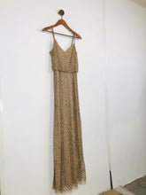 Load image into Gallery viewer, Adrianna Papell Women's Smart Maxi Dress | 4 UK8 | Beige