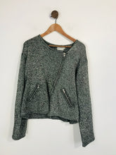 Load image into Gallery viewer, Masai Women's Cotton Knit Bomber Jacket | XL UK16 | Grey