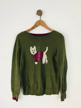 Load image into Gallery viewer, Joules Women’s Knited Scottie Dog Jumper | UK12 | Green