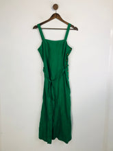 Load image into Gallery viewer, & Other Stories Women's Linen A-Line Dress NWT | EU36 UK8 | Green