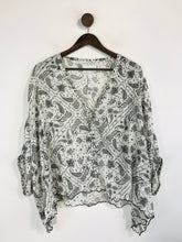 Load image into Gallery viewer, Zadig & Voltaire Women's V-Neck Oversized Blouse | U | White