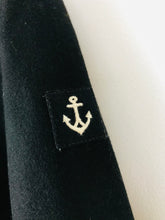 Load image into Gallery viewer, Marina Yatching Womens Pea Coat | IT46 U12/14 | Black