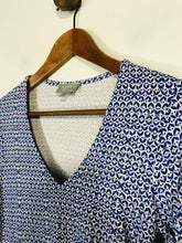 Load image into Gallery viewer, Pure Collection Women's Ruched Bodycon Dress | UK10 | Blue