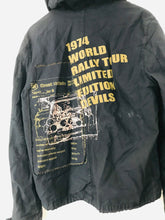 Load image into Gallery viewer, Roberto Cavalli Devils Kid’s Anorak Jacket | L | Navy Blue