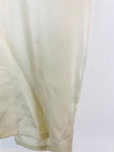 Load image into Gallery viewer, Rutzou Women’s Silk Blend Ruffle Sleeve Blouse | 38 UK10 | Beige