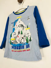 Load image into Gallery viewer, M&S Kid's Pyjama Set Sports Top | 3-4 Years | Blue