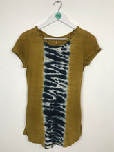 Load image into Gallery viewer, Karen Millen Womens Tie Dye T-shirt | UK8 | Green and Blue