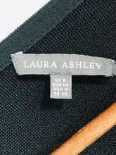 Load image into Gallery viewer, Laura Ashley Women's Scalloped Edge Jumper | UK8 | Black