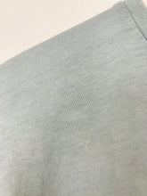 Load image into Gallery viewer, Zara Men’s Distressed Oversized Step Hem T-Shirt | S | Blue Grey