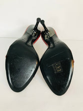 Load image into Gallery viewer, Sergio Rossi Women’s Leather Stiletto Heels | UK7 EU40 | Red