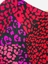 Load image into Gallery viewer, Biba Women's Leopard Print Zip Sheath Dress | UK18 | Multicoloured