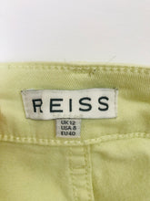 Load image into Gallery viewer, Reiss Womens Smith Skinny Jeans | UK12 W32 L32 | Pale Yellow