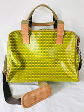 Load image into Gallery viewer, Orla Kiely Women’s Car Print Weekend Holdall Bag | Large | Green Yellow